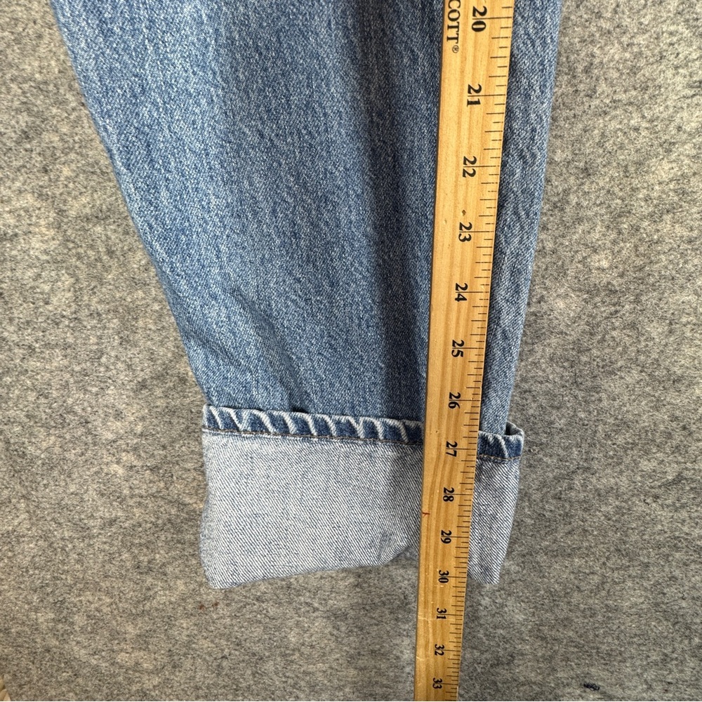 Vintage Levi’s 533 90s Denim Jeans Blue Straight Leg Size 28 Light Wash Relaxed - Picture 7 of 16